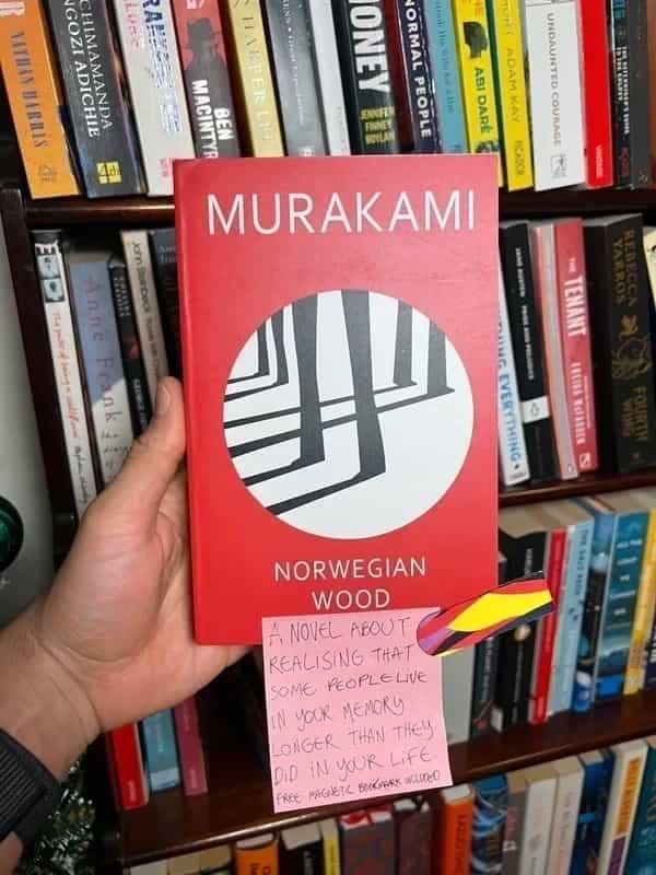 Norwegian Wood by Haruki Murakami — front cover