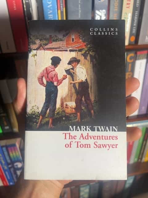 The Adventures of Tom Sawyer by Mark Twain — front cover