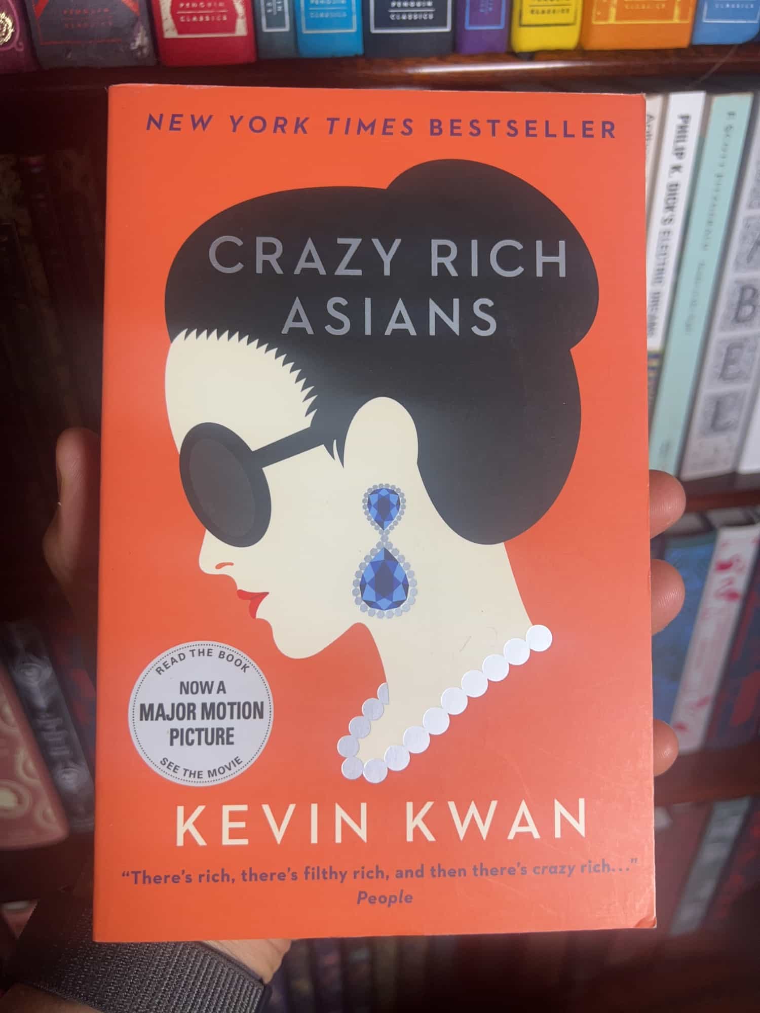 Crazy Rich Asians by Kevin Kwan — front cover