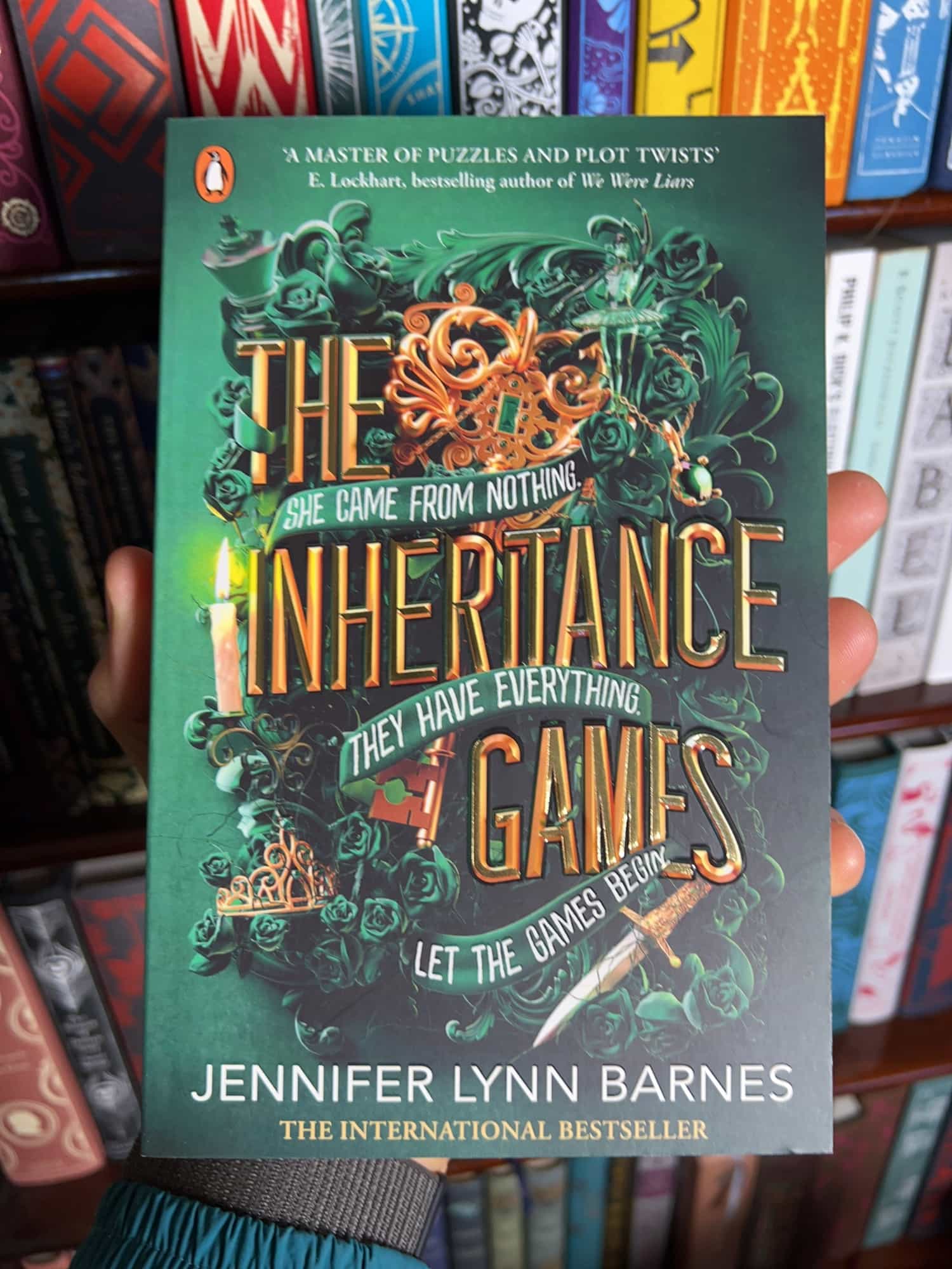 The Inheritance Games by Jennifer Lynn Barnes — front cover