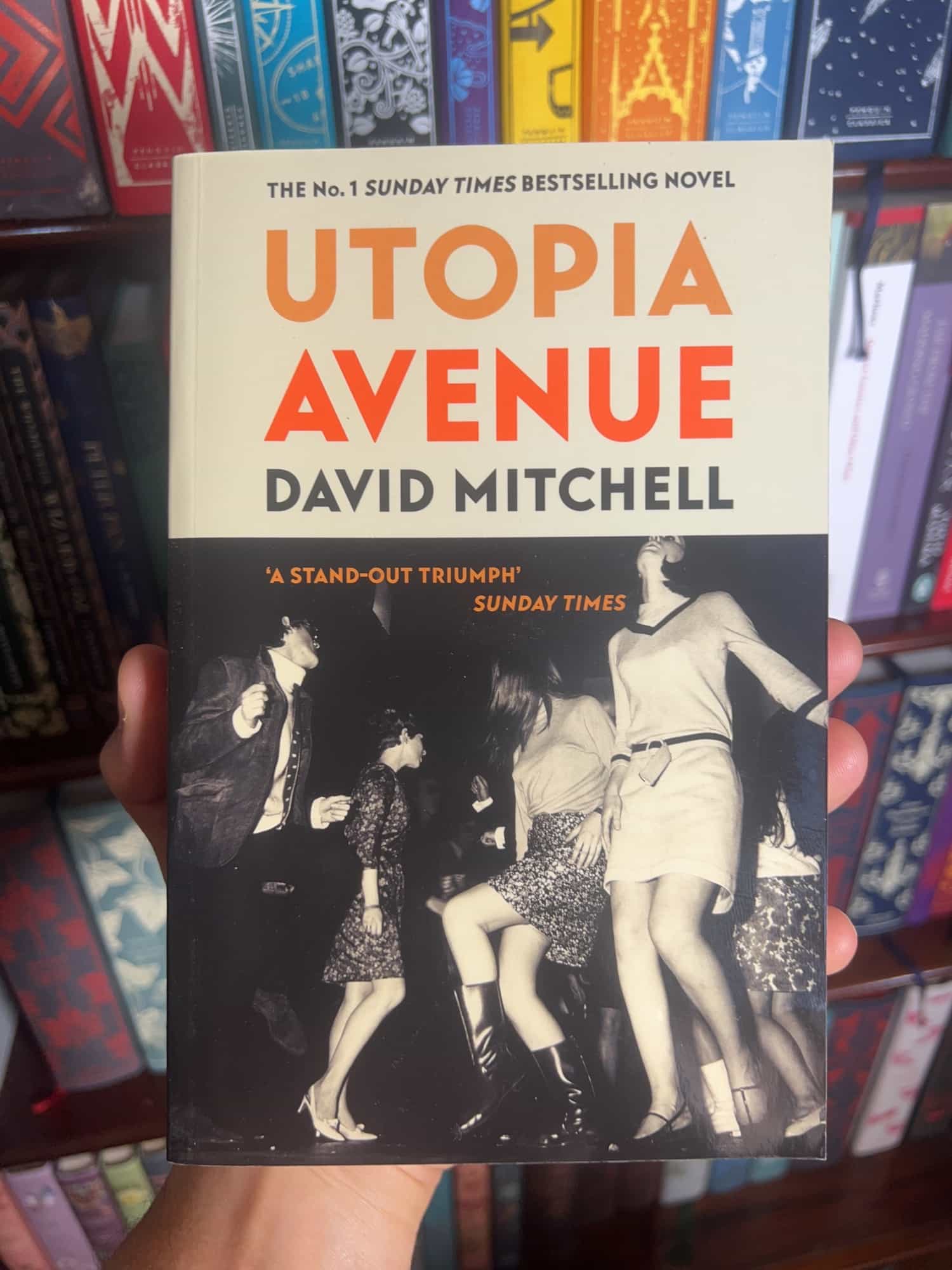 Utopia Avenue by David Mitchell — front cover