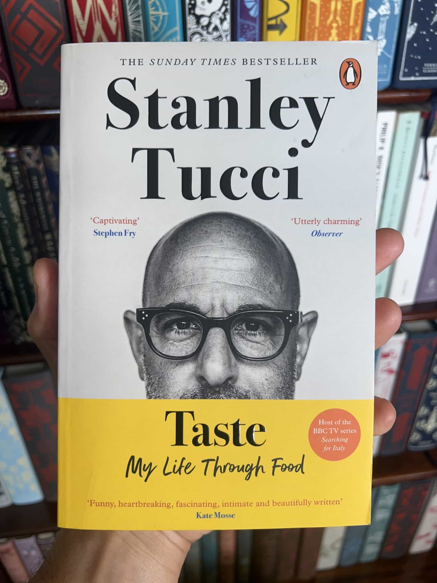 Taste: My Life Through Food by Stanley Tucci — front cover