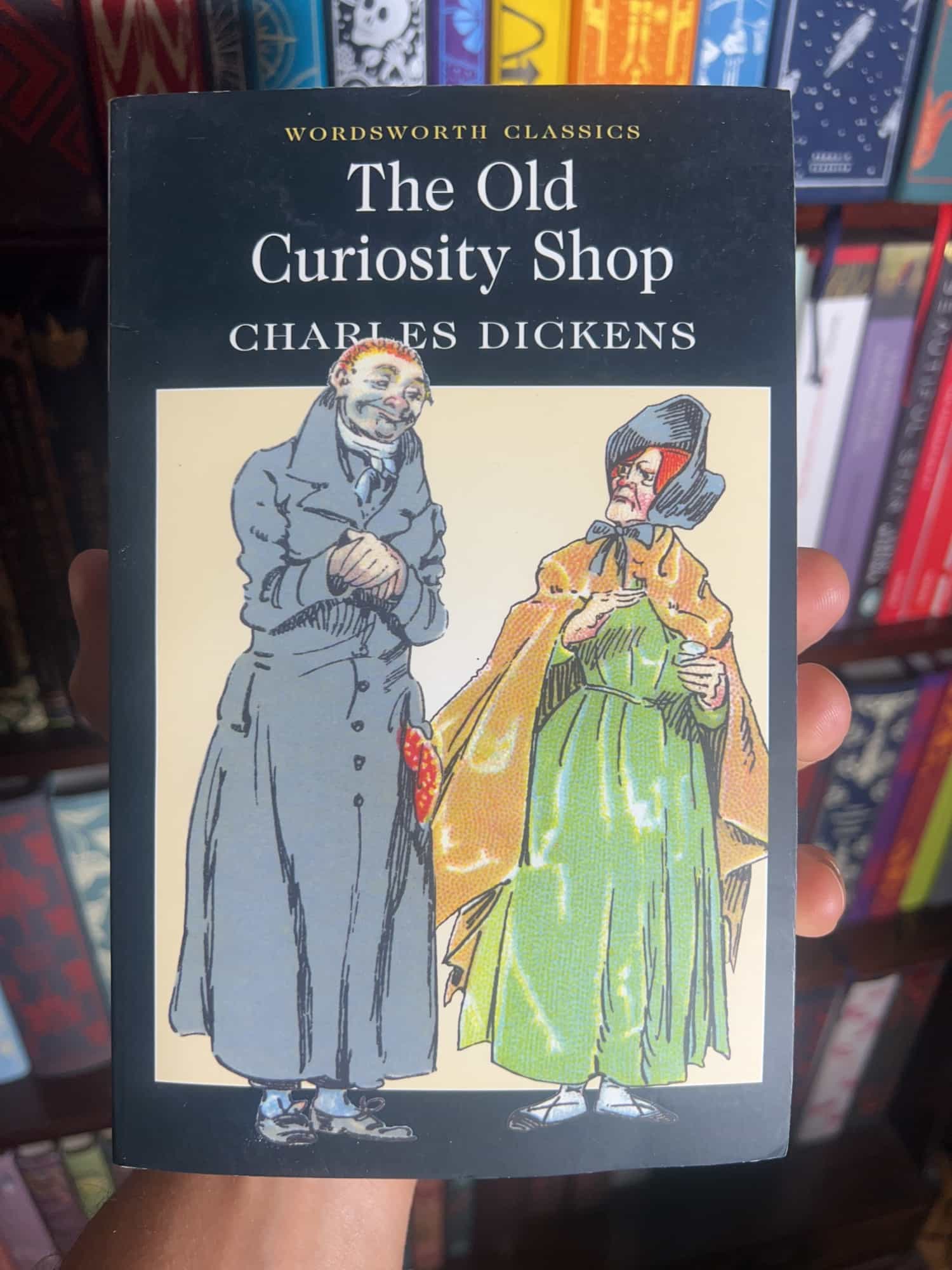 The Old Curiosity Shop by Charles Dickens — front cover