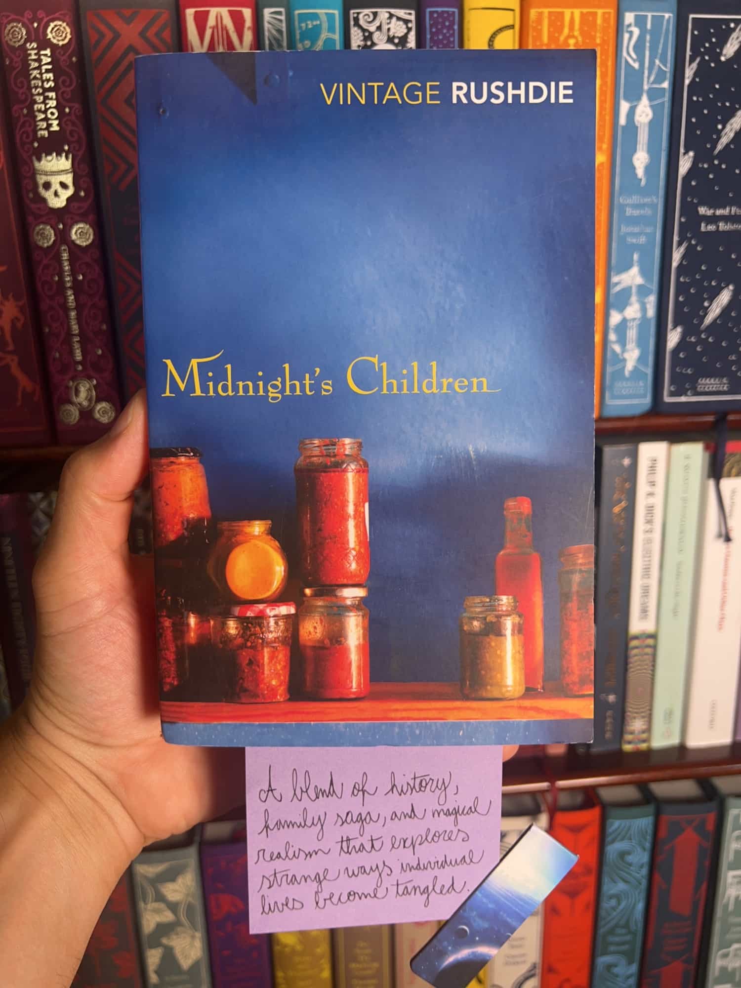Midnight's Children by Salman Rushdie — front cover