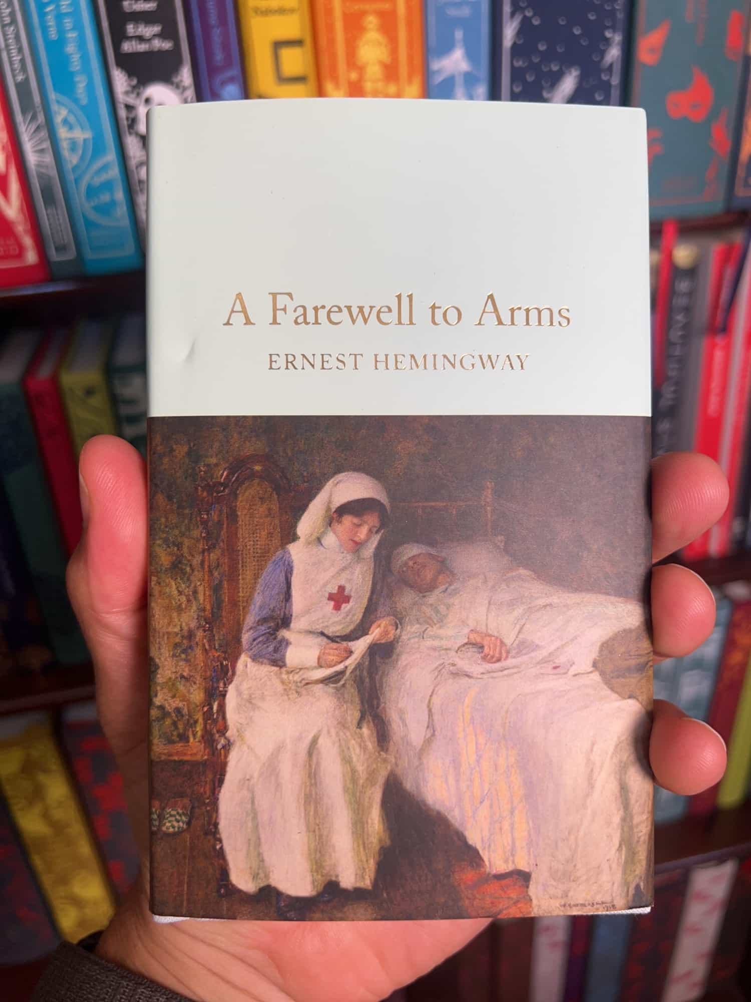 A Farewell to Arms by Ernest Hemingway — front cover