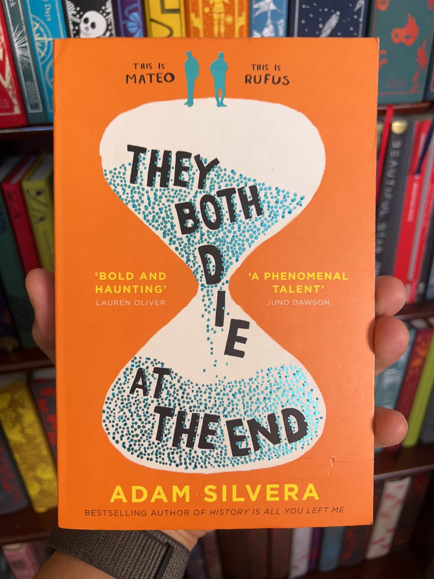 They Both Die at the End by Adam Silvera — front cover