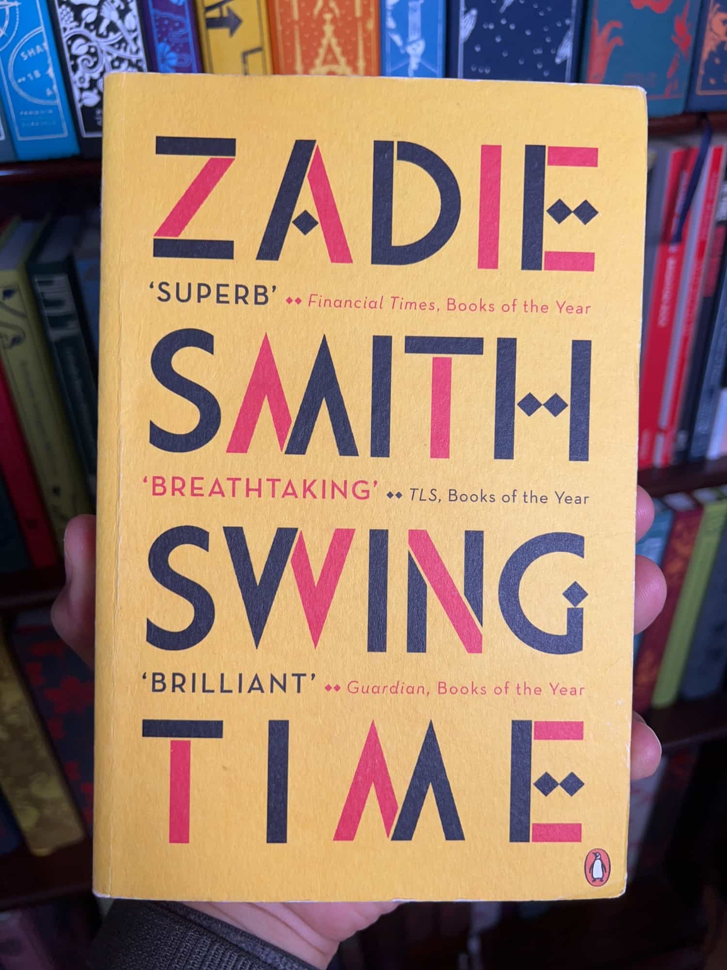 Swing Time by Zadie Smith — front cover