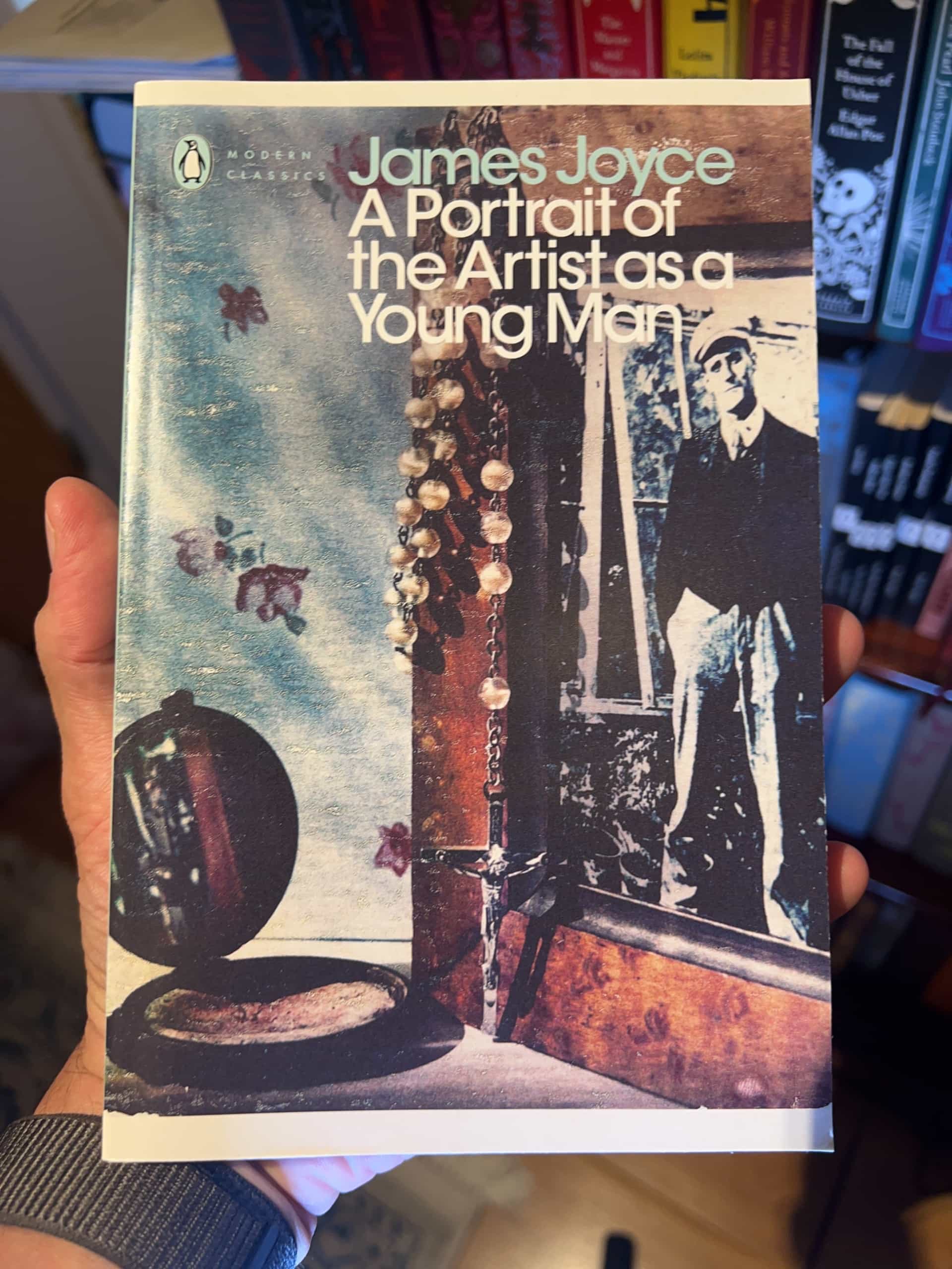 A Portrait of the Artist as a Young Man by James Joyce — front cover