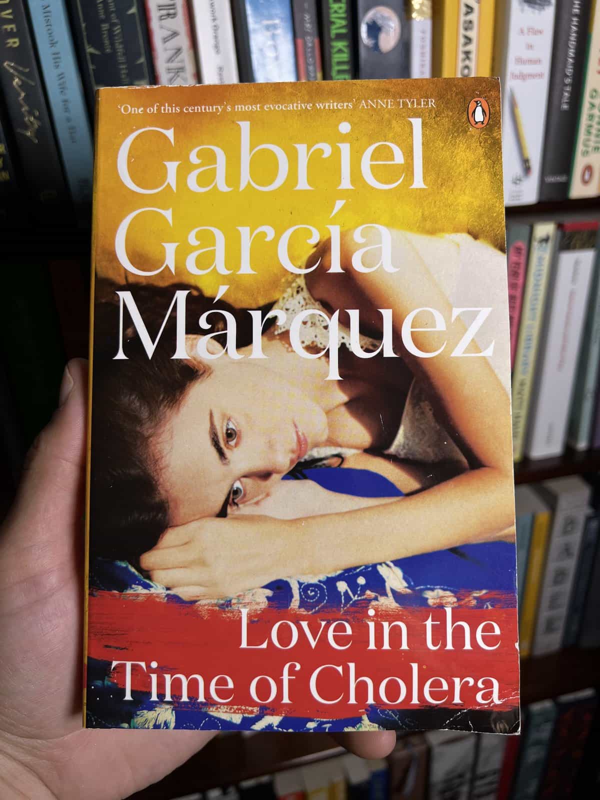 Love in the Time of Cholera by Gabriel García Márquez — front cover