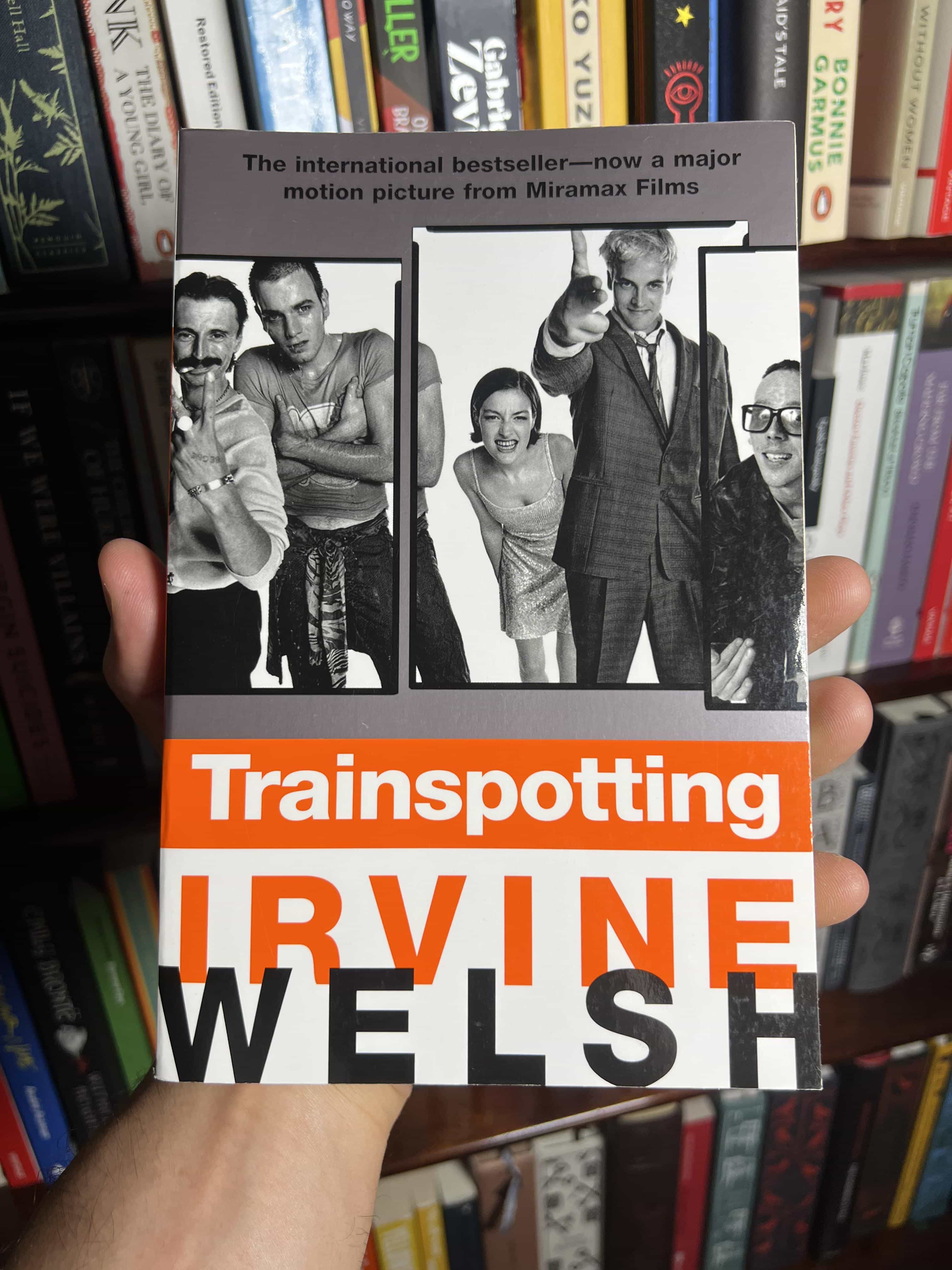 Trainspotting by Irvine Welsh — front cover