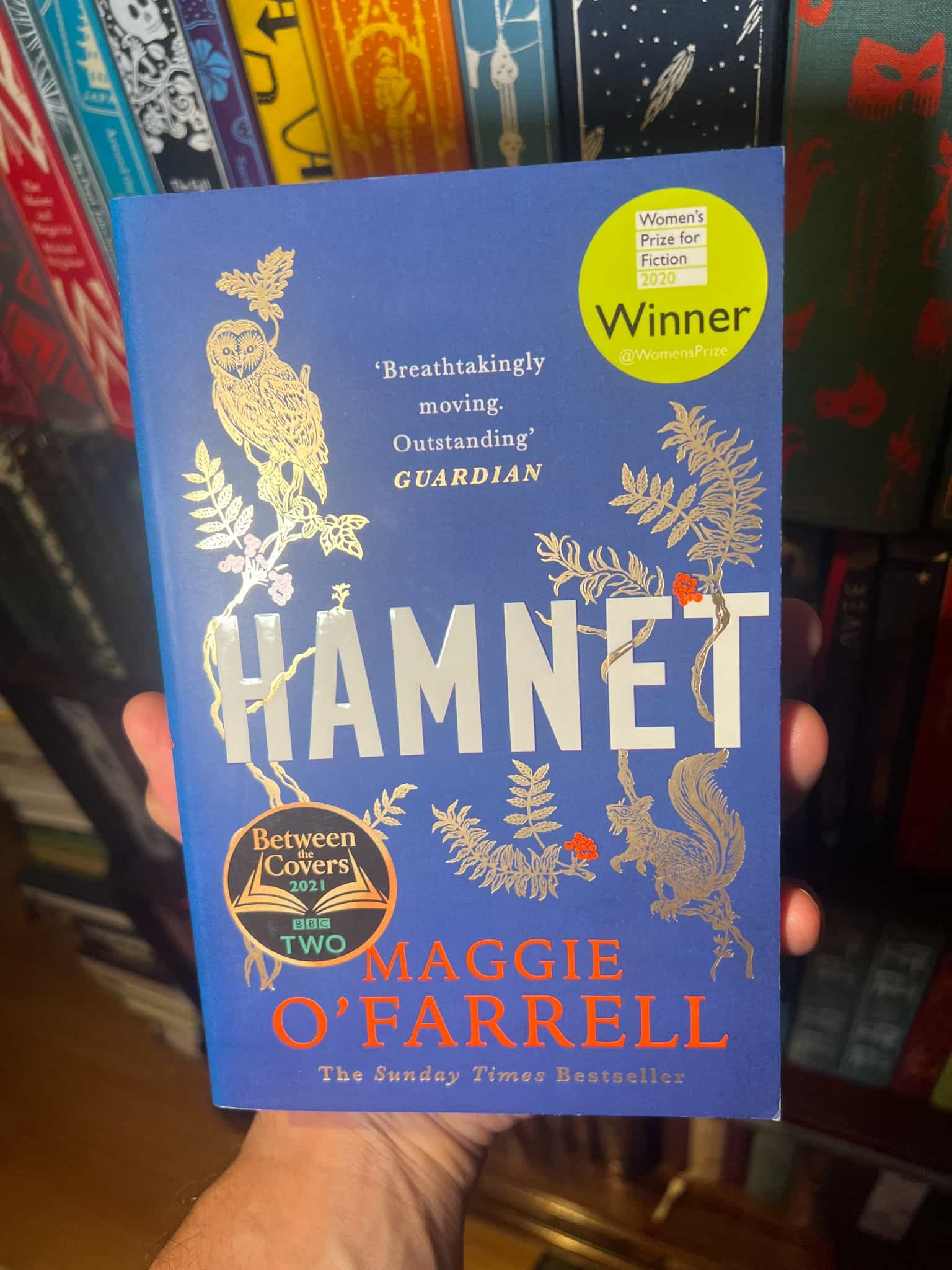 Hamnet by Maggie O'Farrell — front cover
