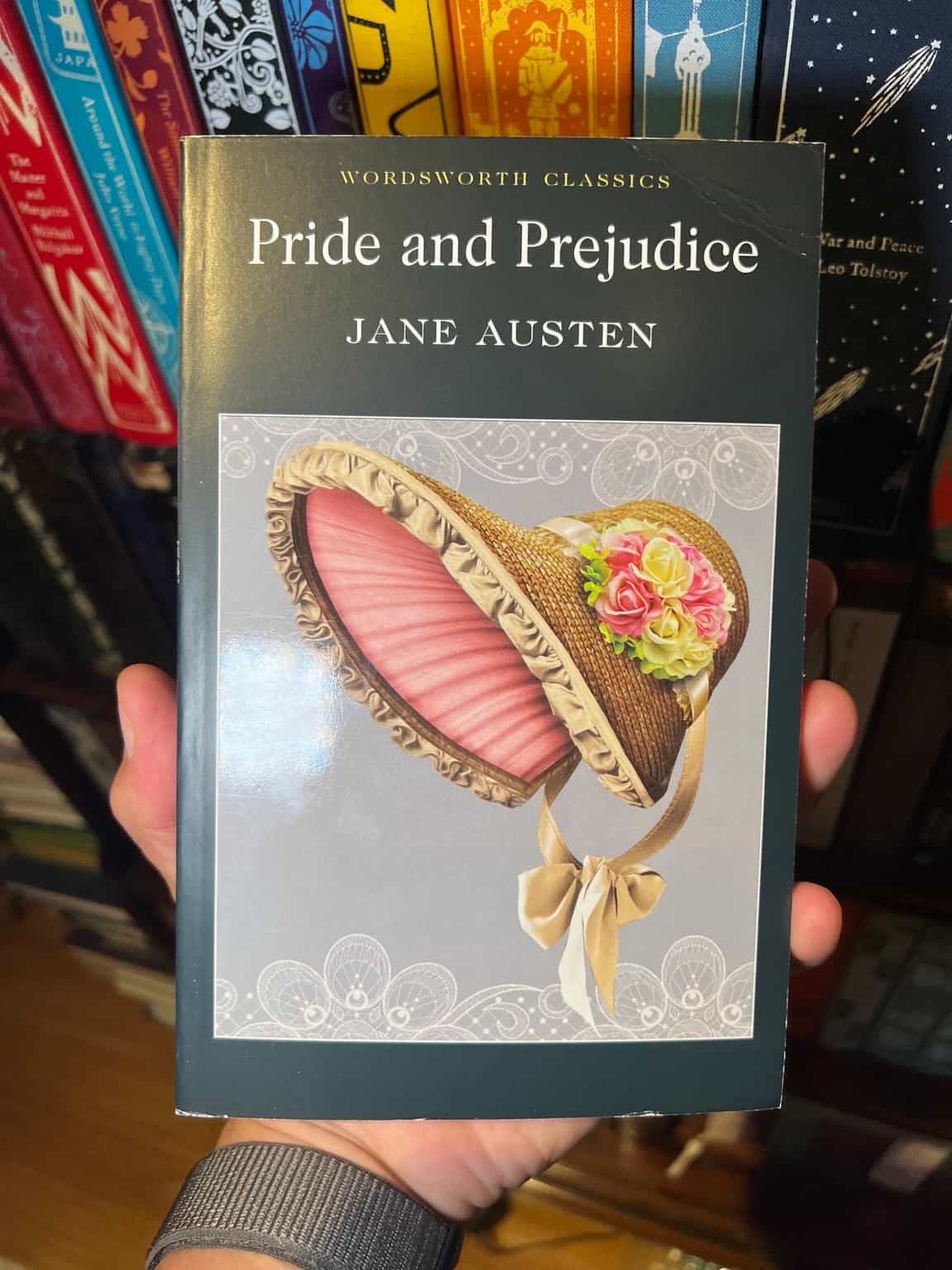 Pride and Prejudice by Jane Austen — front cover