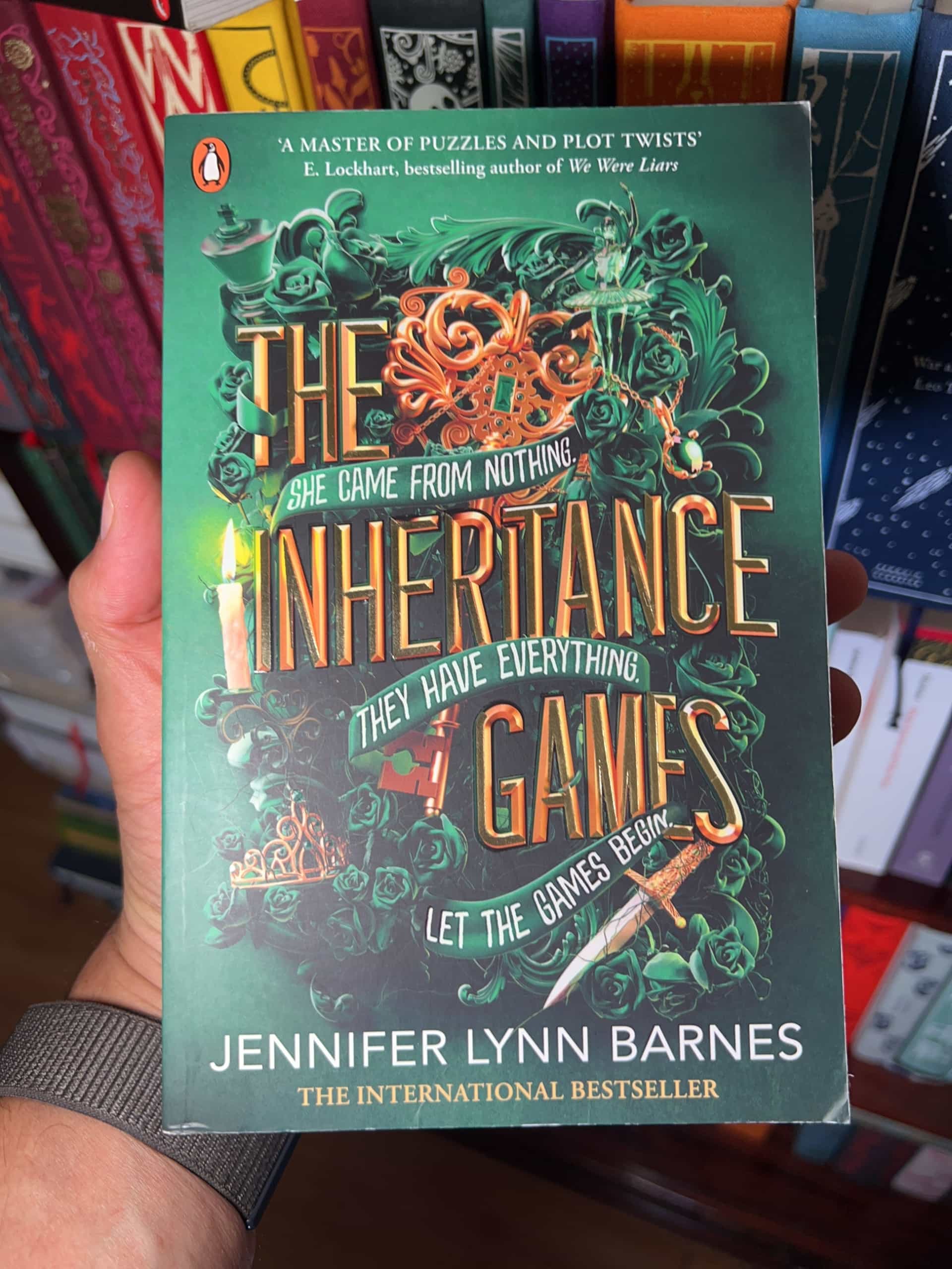 The Inheritance Games by Jennifer Lynn Barnes — front cover