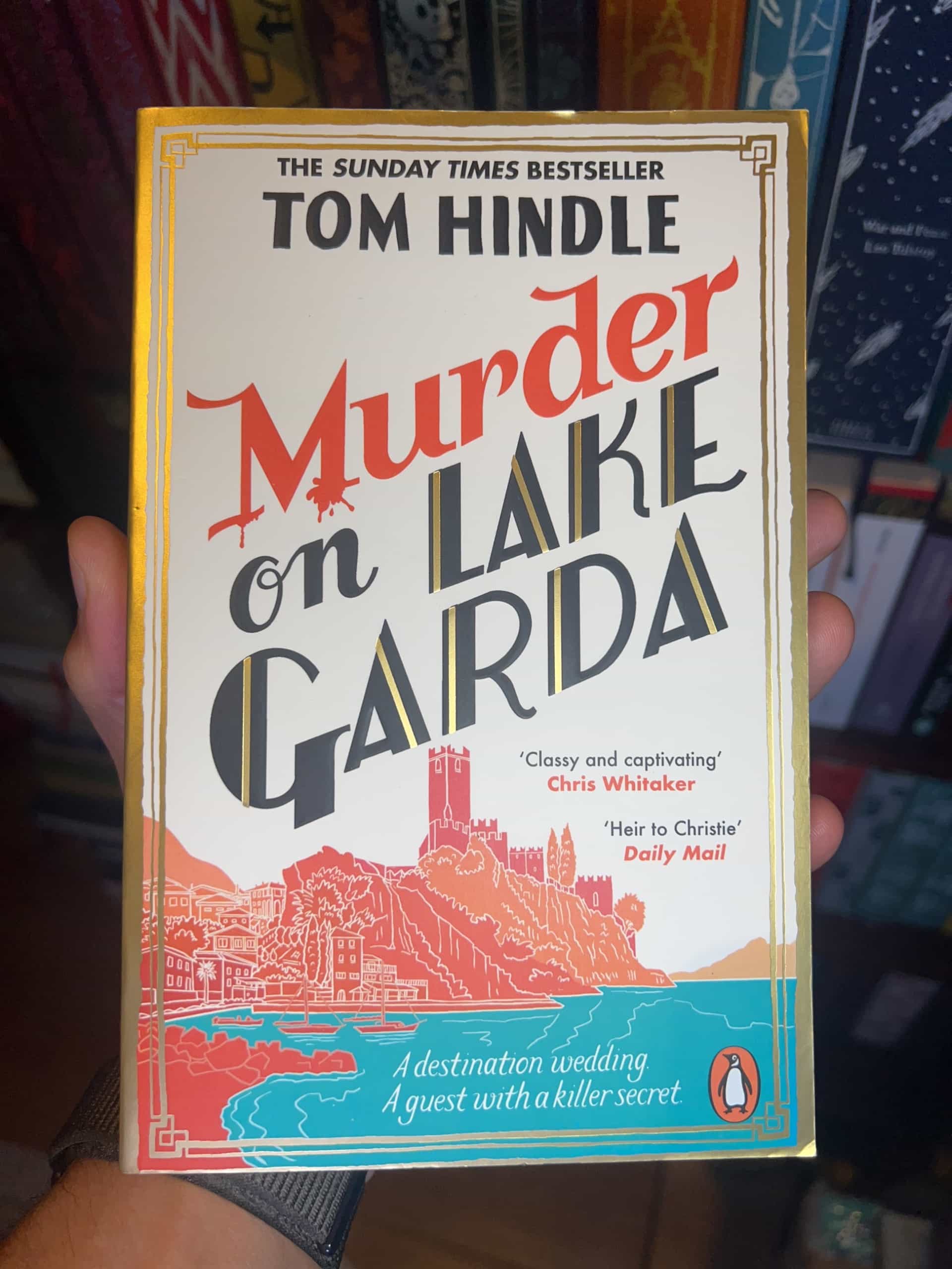 Murder on Lake Garda by Tom Hindle — front cover
