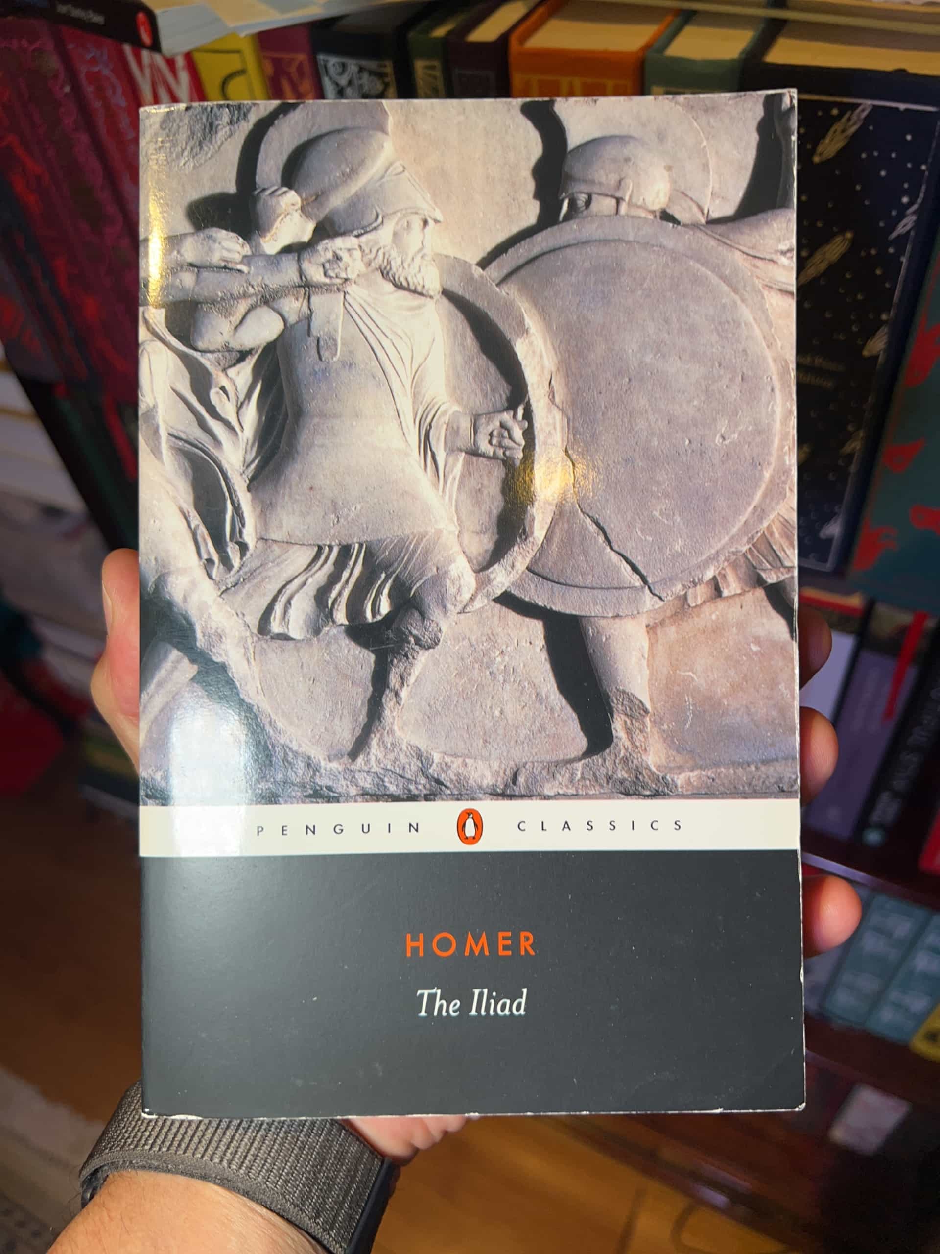 The Iliad by Homer — front cover