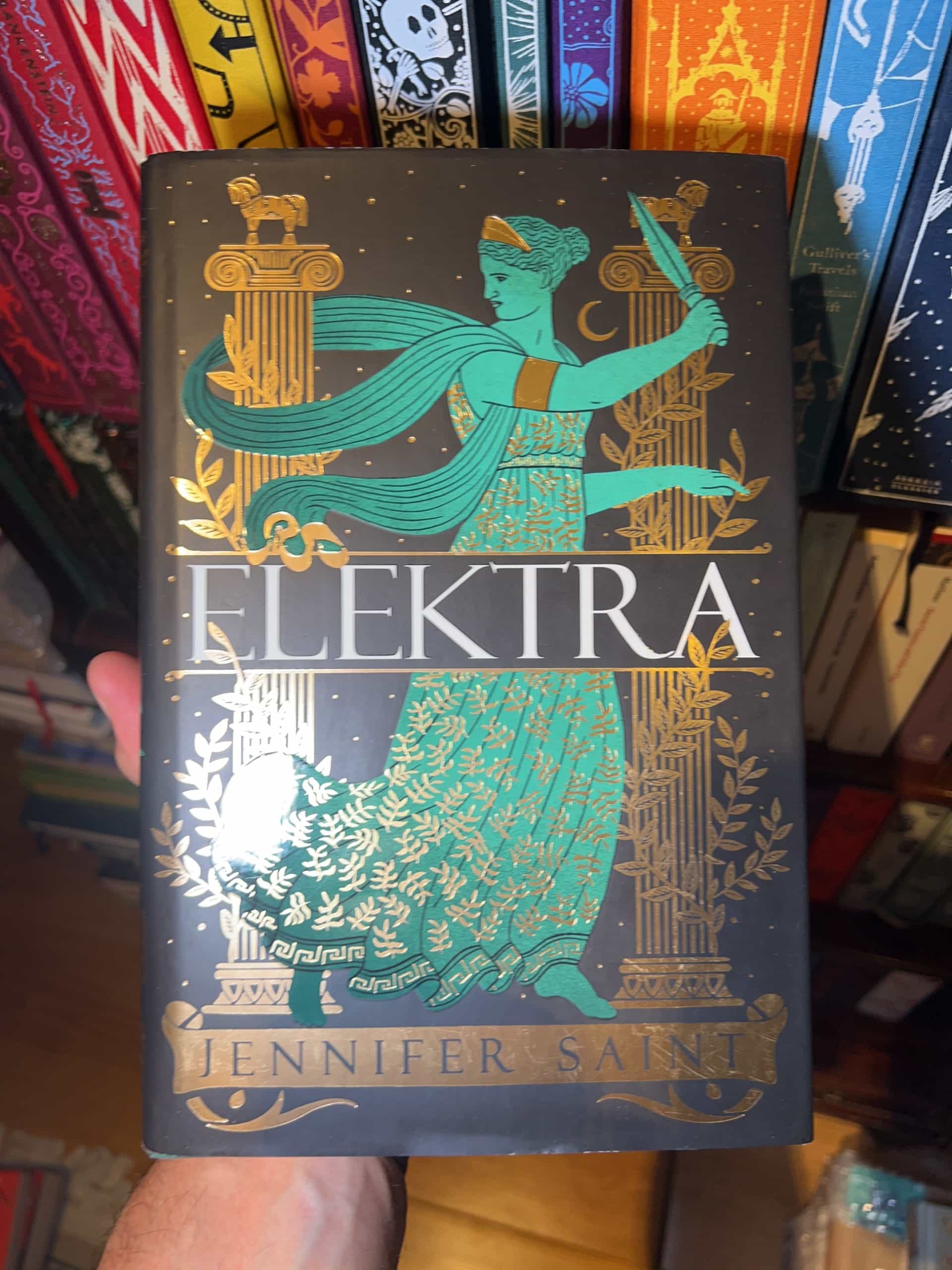Elektra by Jennifer Saint — front cover