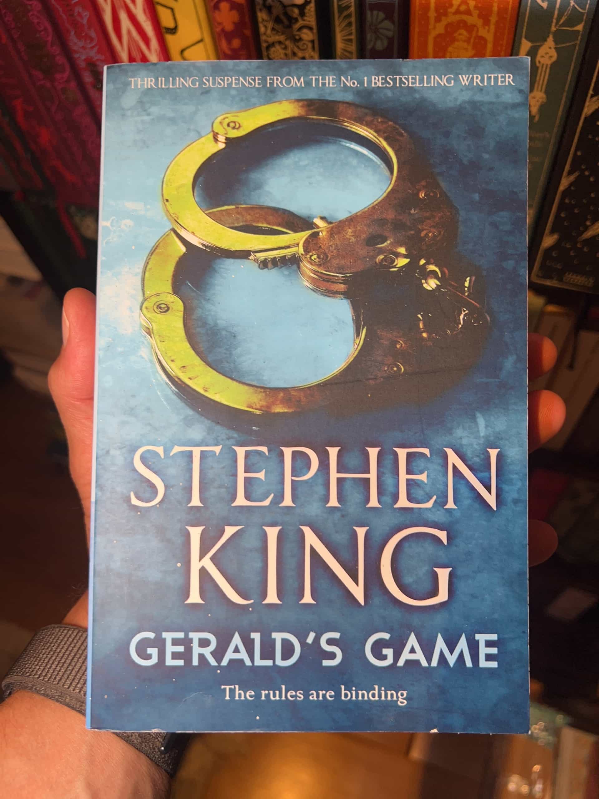 Gerald's Game by Stephen King — front cover