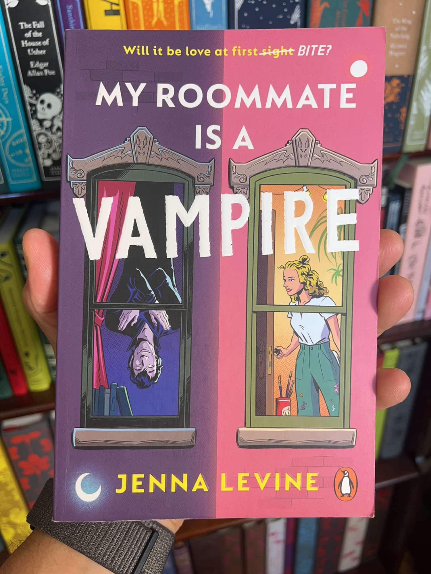 My Roommate Is a Vampire by Jenna Levine